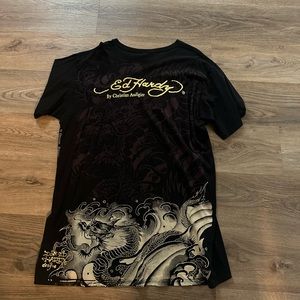 Graphic tee ed hardy